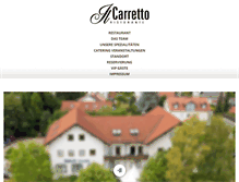 Tablet Screenshot of il-carretto.de